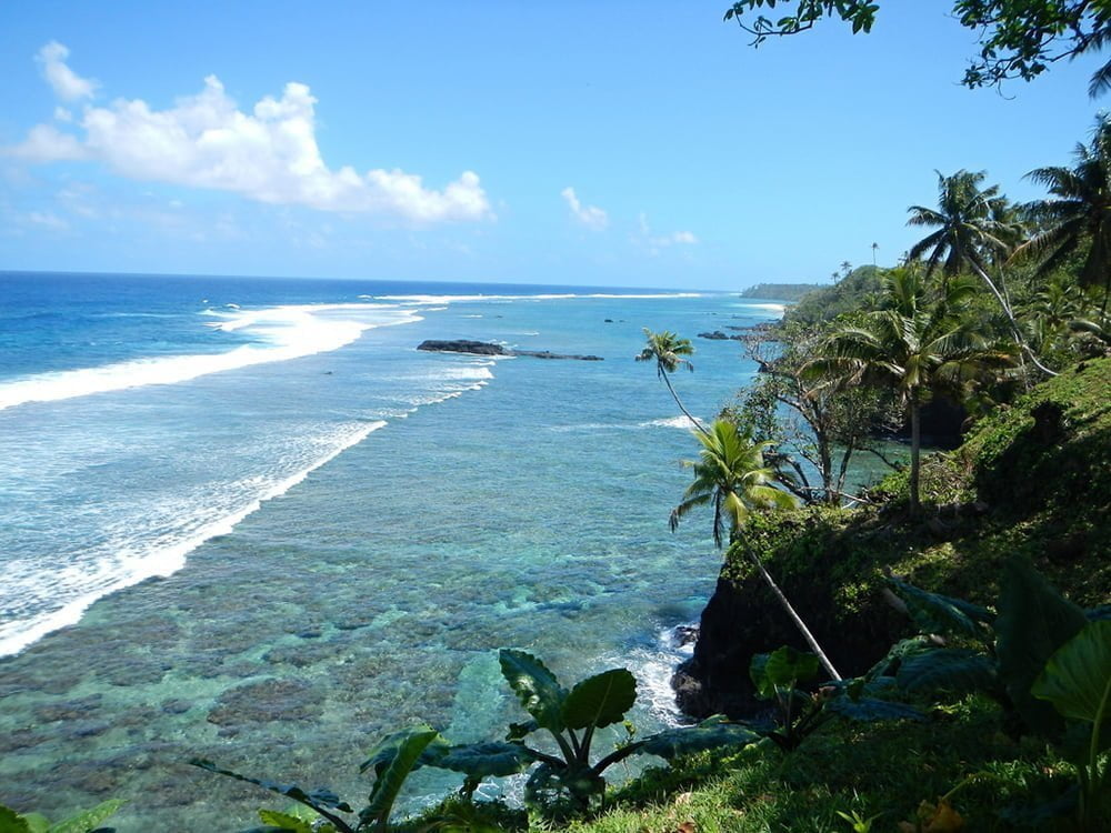 Coastal view Samoa