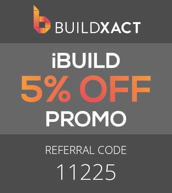 BUILDXACT Referral code